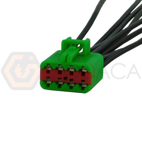 1x Connector 8-way for Reverse Park Aid WPT-547