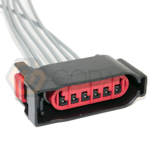 1x Connector 6-way for Pedal Sensor W0133-2040590
