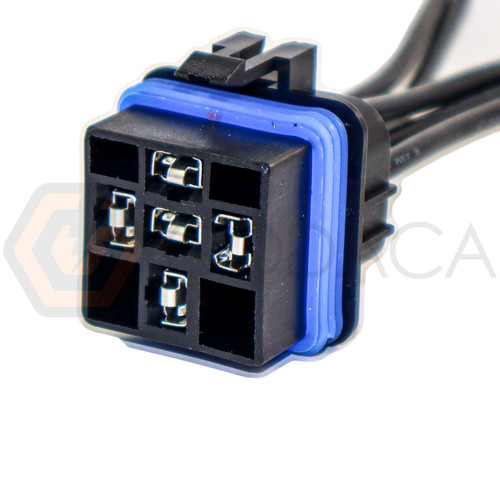 1x Connector 4-way for Relay PT153