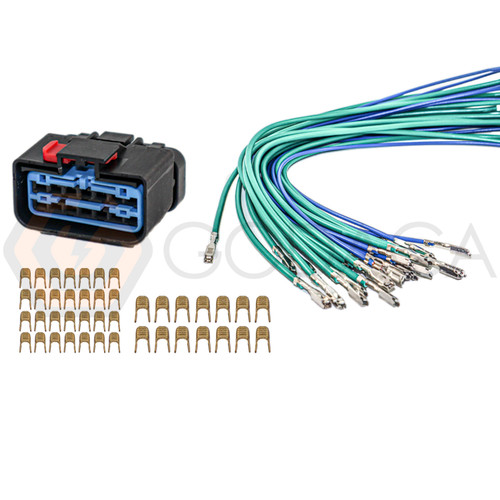 1x Connector 14-way for Door Harness 5013961AA