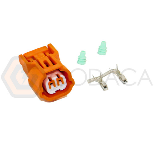 1x Connector 2-way for Speed Sensor 57475-S9A-013 w/out wire