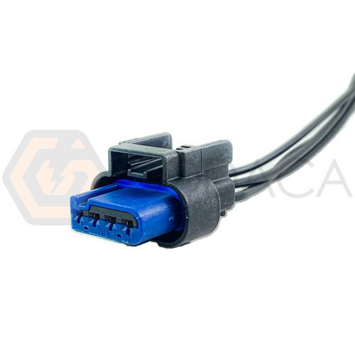 1x Connector 4-way for Active Grille Shutter WPT-1309