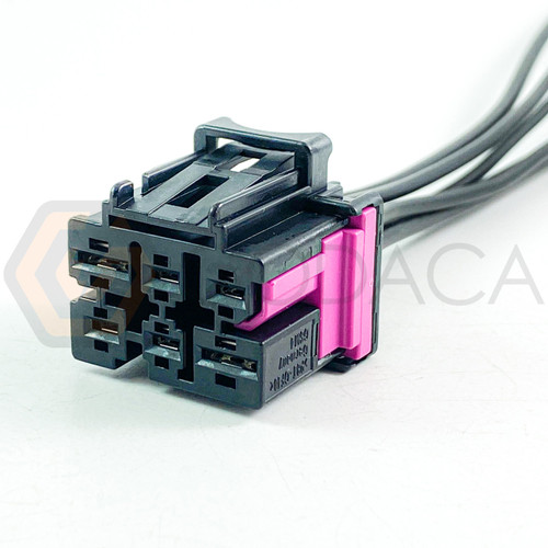 1x Connector 6-way for Seat Heating 4F0 937 731