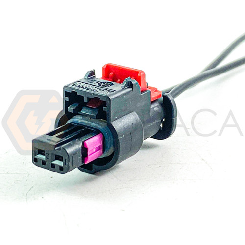 1x Connector 2-way for Oil Pressure 4K0 973 702 A