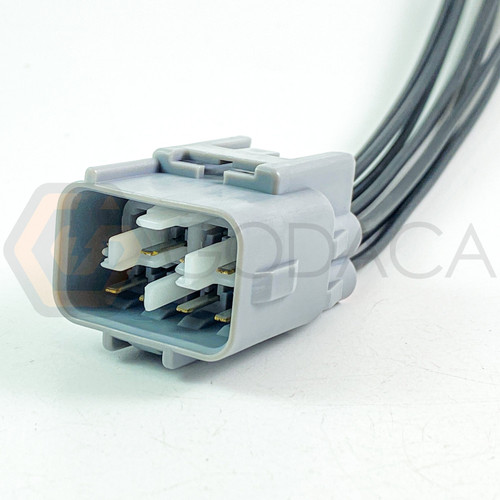 1x Male Connector 8-way for Headlight 90980-10896