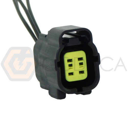 1x Connector 4-way for Fiat Oxygen Sensor 46418813