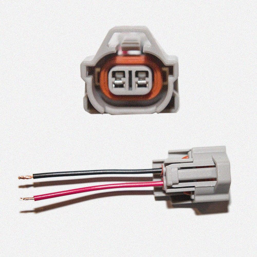 1x Connector 2-way for Toyota Fuel Injector 23250-35040