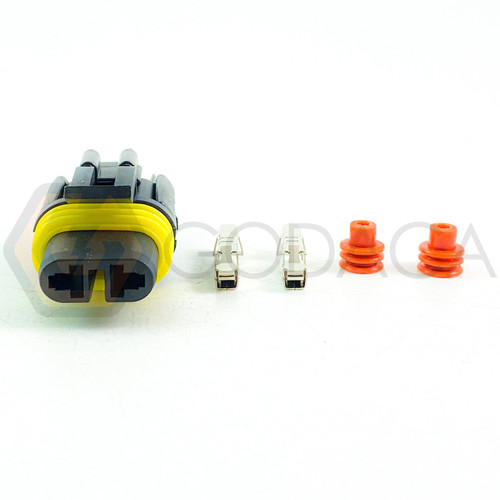 1x Connector 2-way for Fog Light PT2345 w/out wire