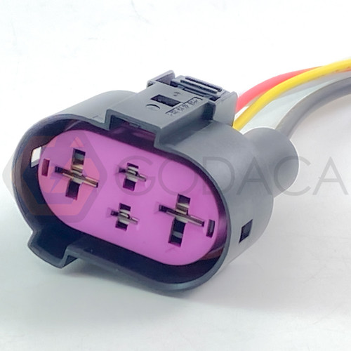 1x Connector 4-way for Light Harness PT2964