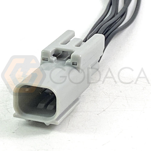 1x Male Connector 6-way for Rear Camera 90980-12A80