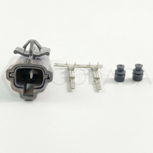 1x Male Connector 2-way for Marker Lamp Fender 90980-11074 w/out wire