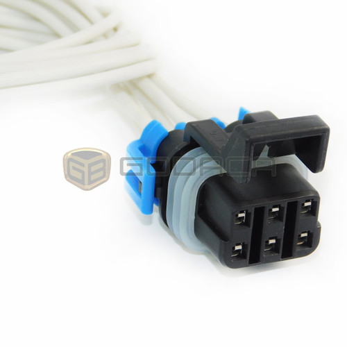 1x Connector 6-way for Chevrolet TBI Fuel Injector PT246