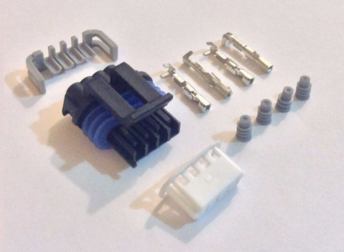 1x Connector 4-way 4 pin for Igntion Coil GM PT1627 w/out wire