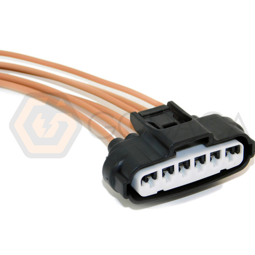 1x Connector 6-way for Toyota Throttle Body Sensor 90980-11858