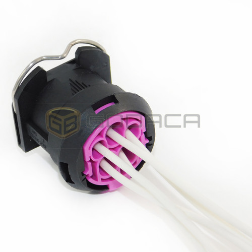 1 x Connector 5-way Circle Socket Plug Pigtail for Headlight