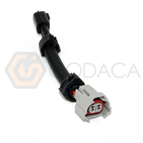 1x Female Bottom slot Subaru to male fuel injector for nissan Toyota Subaru