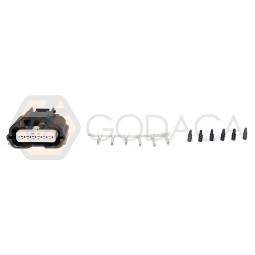 1x Connector 6-way for Nissan Mass Air Flow Sensor MAF0031 w/out wire