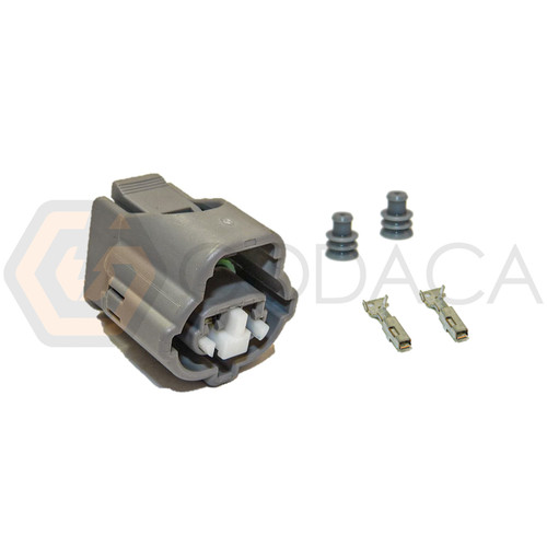 1x Connector 2-way for Intake Air Temperature 90980-11025 w/out wire