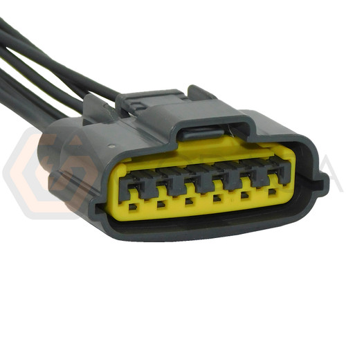 1x Connector 6-way for Nissan Distributor 22100-9E001