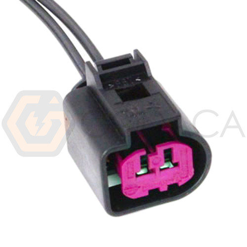 1x Connector 2-way for Audi Potential Distributor 1J0 973 772