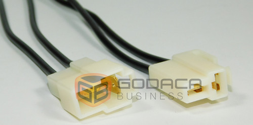 1x Female and Male Connector Tab 2-way Universal 6.3mm 01020101000488