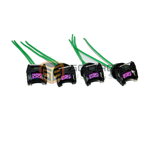 4x Connector 2-way for Fuel Injector EV1 PT2532