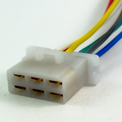 1x Connector 6-way for Alternator 01020101000506