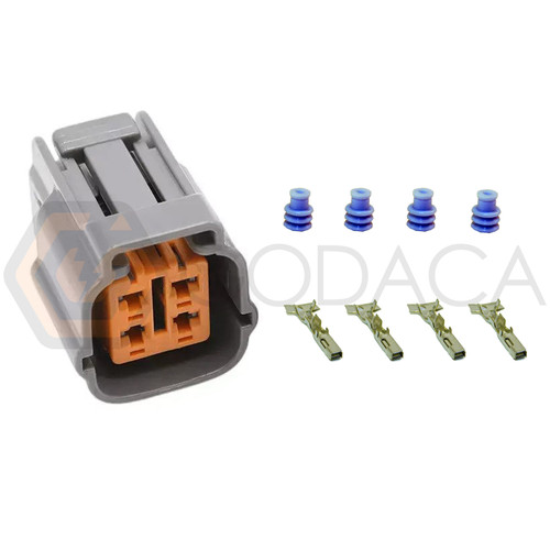 1x Connector 4-way for Oxygen Sensor 234-4752 w/out wire