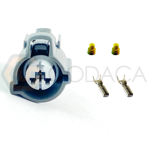 1x Connector 2-way for A/C Pressure Switch 80440S6A003 w/out wire