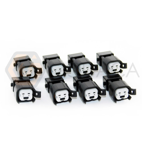 8x Connector injector Adapters EV1 EV6 LS1 LS6 LT1 LS2 LS3 LS7 plug and play