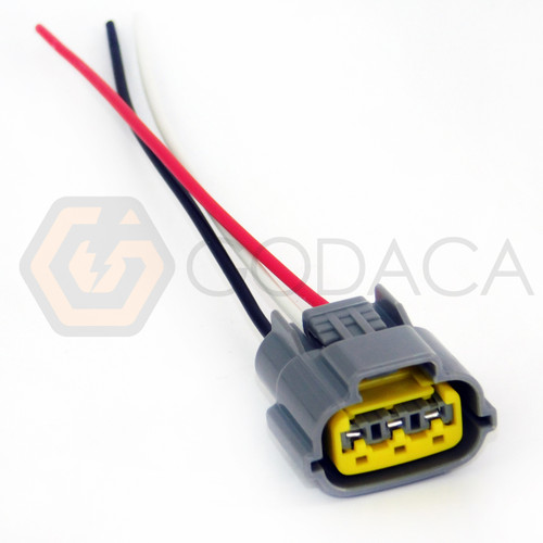 1x Connector 3-way 3 pin for Nissan Ignition Coil 22448-25U00