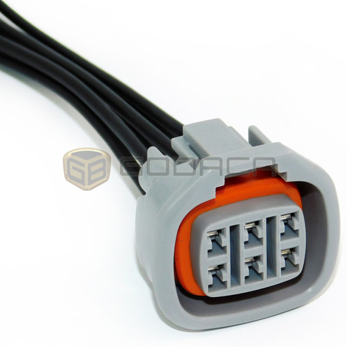 1x Connector 6-way for Idle Air Control Valve 90980-11144