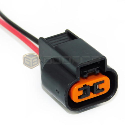 1x Connector 2-way 2 pin for EGR Temperature Sensor 28470-33160