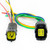 1x Female and Male Connector 4-Way for O2 Oxygen Sensor 234-4721