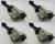 4x Denso Top Slot to Bosch Ev1 Fuel Injectors Connector Adapter Toyota Lexus