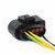1x Connector 6 Wire for headlight Audi Volkswagen 1J0 973 735