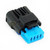 1x Connector 4 pin for FCI sensor peugeot fiat w/out wire