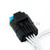 1x Connector 4 pin for FCI sensor peugeot fiat