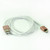 1x Magnetic Usb Cable Elegant Metal Rose Color for Iphone