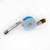 1x Blue Retractable 2 in 1 Micro USB Lightning Data Sync Charger iPhone