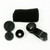 3 in 1 Black 0.65x Wide, 180, Macro Fisheye Eye Lens Camera For Cell Phone