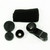 3 in 1 Black 0.65x Wide, 180, Macro Fisheye Eye Lens Camera For Cell Phone