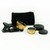 3 in 1 Gold 0.65x Wide, 180, Macro Fisheye Eye Lens Camera For Cell Phone