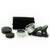 3 in 1 Silver 0.65x Wide, 180, Macro Fisheye Eye Lens Camera For Cell Phone