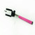 1x Fuschsia Foldabable Selfie Stick for Android Iphone