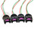 4x Connector 2-way 2 pin for Fuel Injector EV1, PT2164