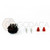 6x Male Connector 2-way for fuel injector 16600-53J03 w/out wire