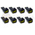 8x Connector Male Mate for Ignition Coil 4.6 5.4 6.8 Ford Mustang w/out wire