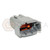 1x Male Connector 8-way DTM Deutsch DTM04-08PA w/out wire