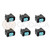 6x Connector 2-way Fuel injector 06164-P8A-A00 w/out wire